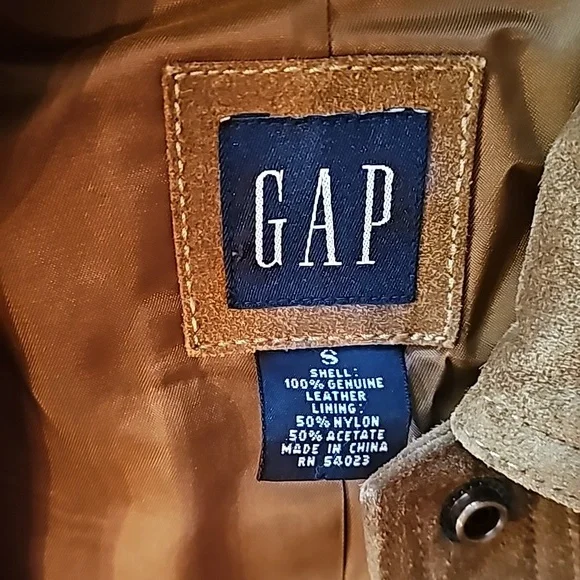GAP Suede Leather Rancher Jacket - Picture 6 of 8